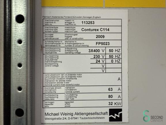 Weinig Conturex C114 HOU9.041 16 16308